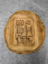 Load image into Gallery viewer, Land Of The Free / Home Of The Brave Fir Round