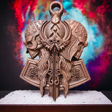 Load image into Gallery viewer, Norse Skulls and Hammer