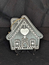 Load image into Gallery viewer, Gingerbread House Ornament with Current Year