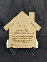 Load image into Gallery viewer, Real Estate Agent gift card holder for your new home buyer,