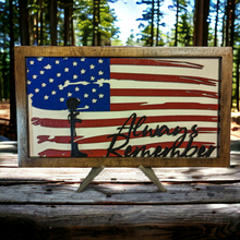 Load image into Gallery viewer, American Flag 3D Mandala layered art.