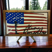 Load image into Gallery viewer, American Flag 3D Mandala layered art.