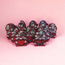 Load image into Gallery viewer, Valentine Gnomes, 5 layer mandala style gnome