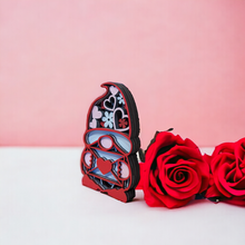 Load image into Gallery viewer, Valentine Gnomes, 5 layer mandala style gnome